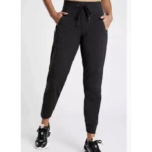 Athleta Trekkie North Jogger Pant in Black Size 0 27” Inseam Athleisure